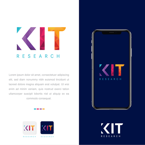 Polygon design with the title 'Logo Design & Branding'