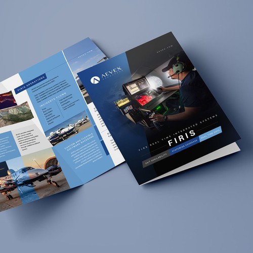 Aviation design with the title 'Technical Brochure'