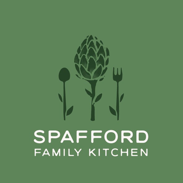 Kitchen design with the title 'Spafford Family Kitchen'