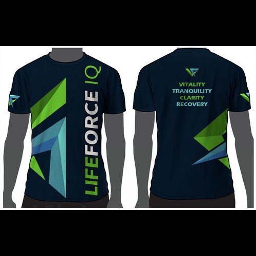 Recovery design with the title 'LifeForce IQ'