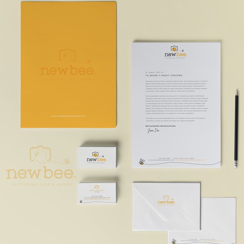 Baby brand with the title 'Photography bee'