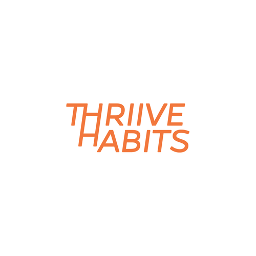 Thrive logo with the title 'Logo for health & wellness organisation'