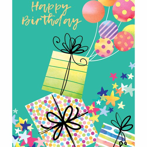 Gift design with the title 'Greeting card design '