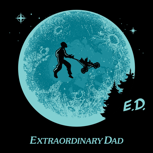 Night t-shirt with the title 'E.D.'