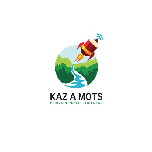 Public logo with the title 'KAZ A MOTS'