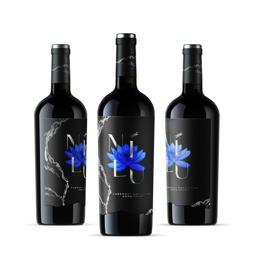 Winery label with the title 'Nilu'