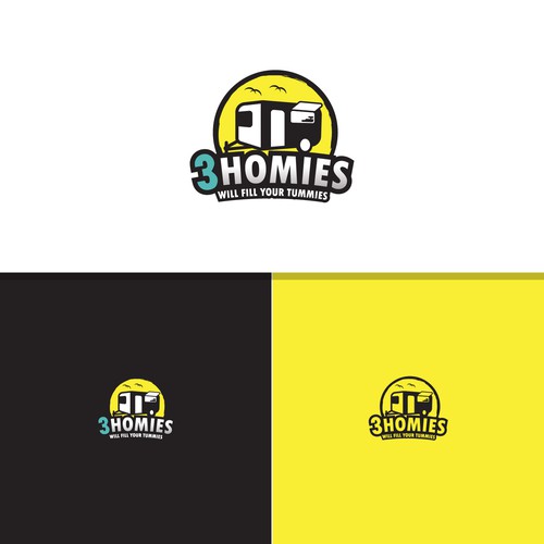 Truck brand with the title 'Logo for food truck '