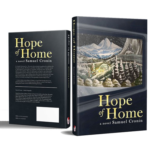 Drawing book cover with the title 'Hope of Home'