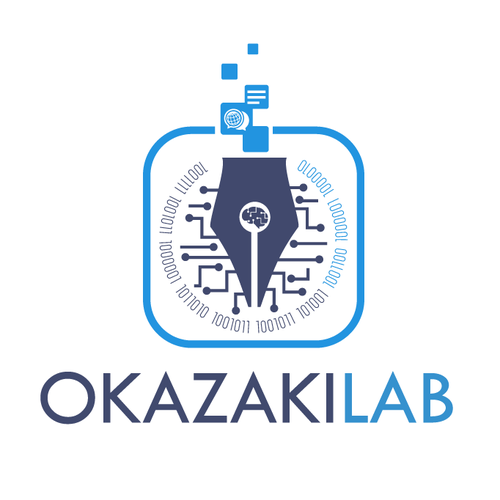 University logo with the title 'Memorable design with digital stylist for OKAZAKI LAB'