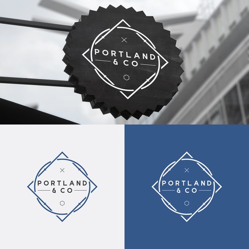 Homeware logo with the title 'Portland & Co'