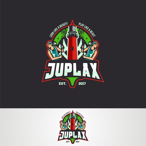 Team logo with the title 'logo for juplax'