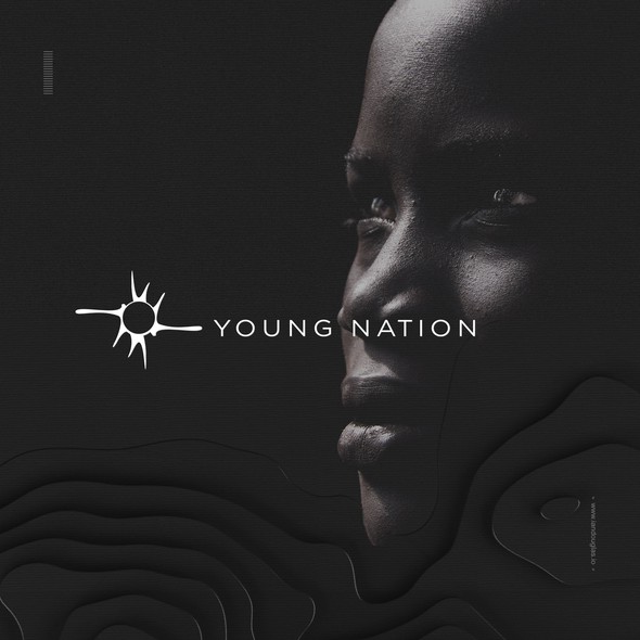 Service brand with the title 'Creation mark for Young Nation'