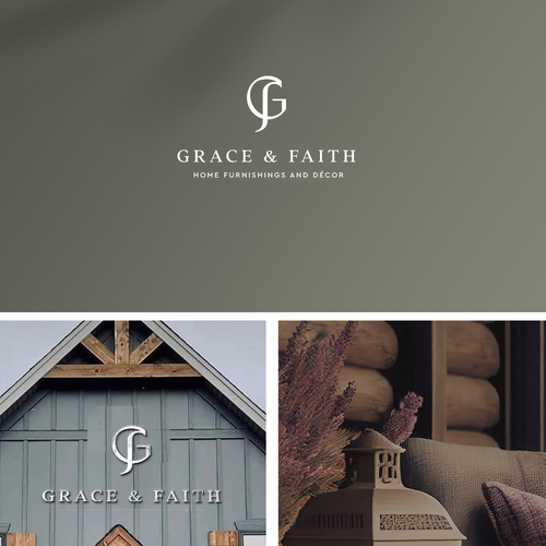 Furniture design with the title 'By Grace & Faith'