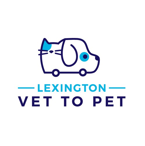 Van design with the title 'Lexington Vet to Pet'