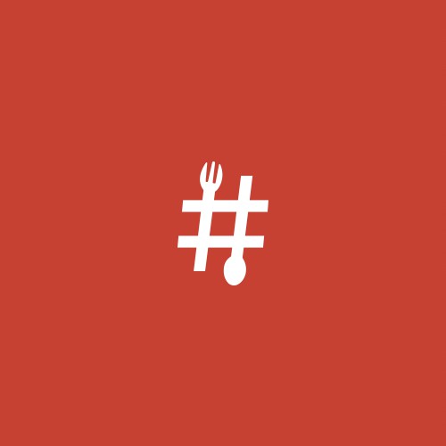 Hashtag design with the title '#Hashtag'
