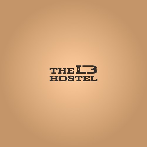 Hostel design with the title 'Minimal logo design'