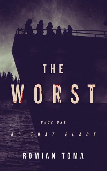 Girl book cover with the title 'book cover "The Worst"'