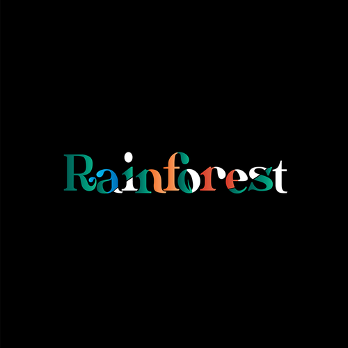African brand with the title 'Rainforest Logo'