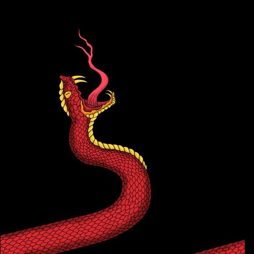 Leggings design with the title 'Japanese Snake'