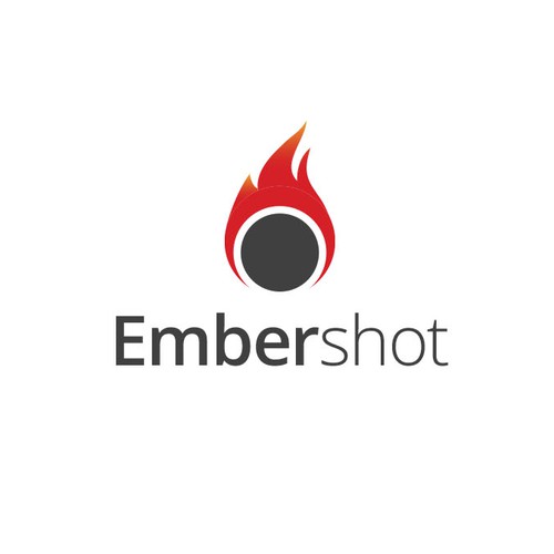 Flame logo with the title 'Embershot'