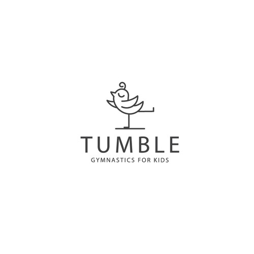 Bird logo with the title 'Tumble'
