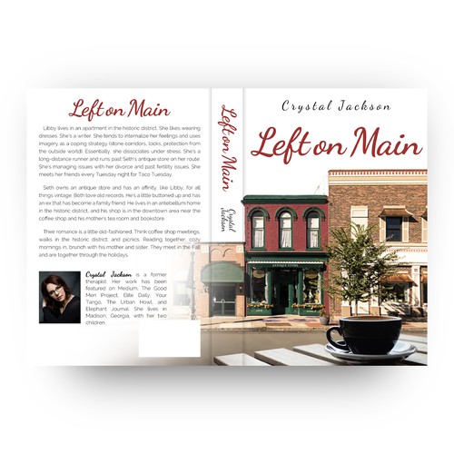 Graphic book cover with the title 'Book cover for a novel based on a true story'