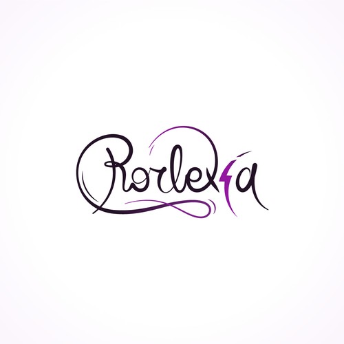 Curly logo with the title 'Rorlexia'