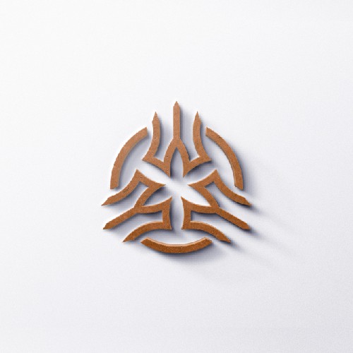 Car with trident logo with the title 'Minimalist design for Odyssey Cannabis'