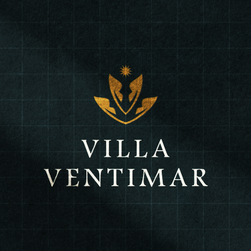 Design with the title 'VILLA VENTIMAR'