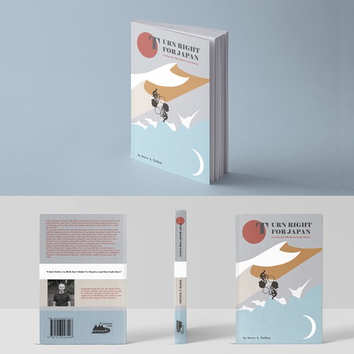 Oriental design with the title 'Book cover 'Silk Road''