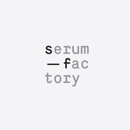 Smart logo with the title 'Serum Factory'