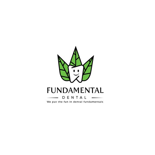 Dental brand with the title 'Dental logo'
