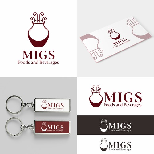Jar logo with the title 'MIGS Foods and Beverages'