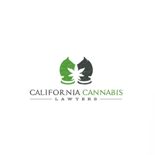 Knight design with the title 'Bold with that "wow" effect logo proposal for lawyers who represent cannabis businesses'