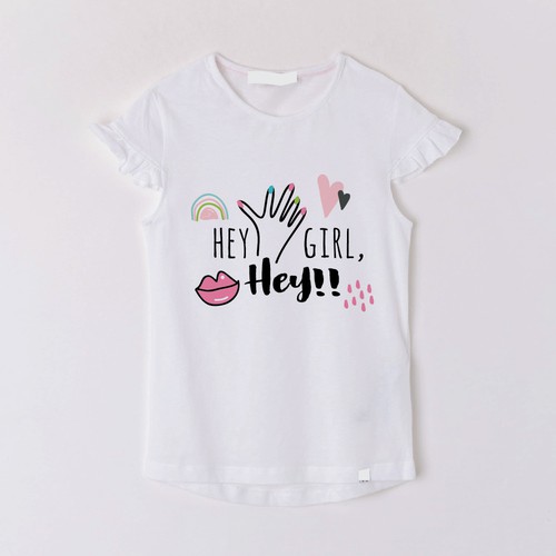 cool printed t shirts for girls