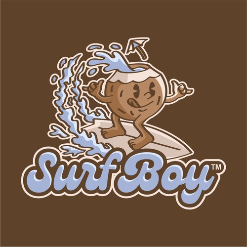 Coco logo with the title 'Winner of Surf Boy Contest'