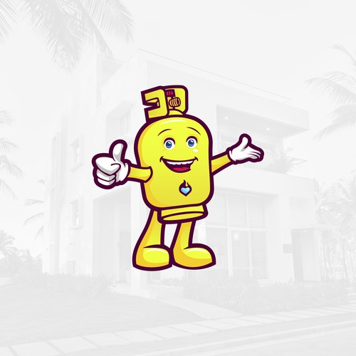 Gas design with the title 'Character contest entry'