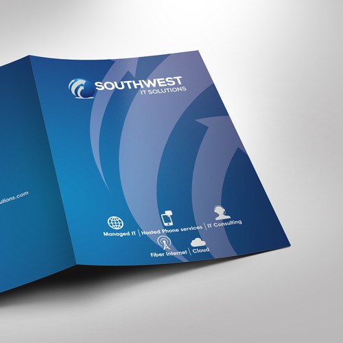 Folder design with the title 'Folder Design'