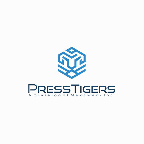 Tiger logo with the title 'Winning contest for PressTigers'