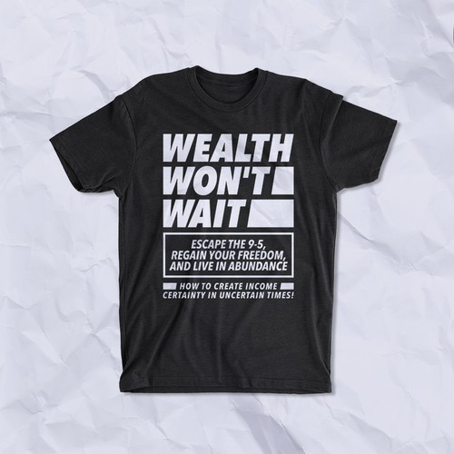 Project design with the title 'Tees Contest'