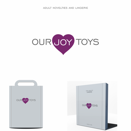 Lingerie logo with the title 'OUR JOY TOYS'