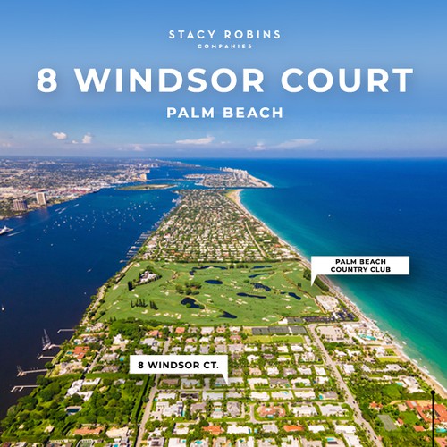 Newsletter design with the title 'Email Design for Real Estate Company'