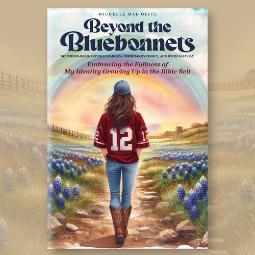 Digital book cover with the title 'book cover design'