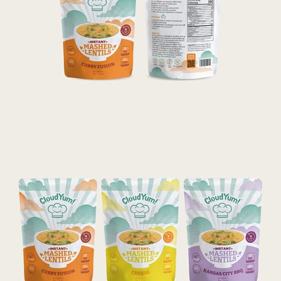 Pouch Packaging design for Food Brand