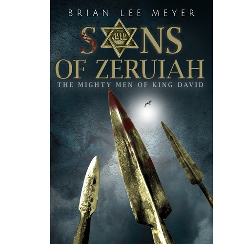 Historical fiction book cover with the title 'Sons of Zeruiah'
