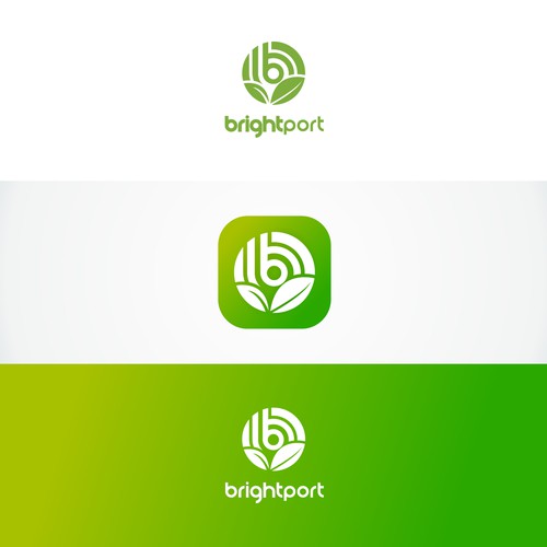 B2B logo with the title 'brightport'