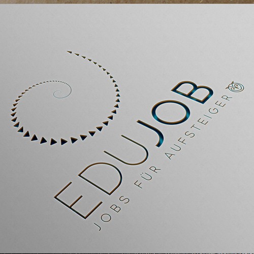 Corporate brand with the title 'Corporate Design für Stellenbörse'