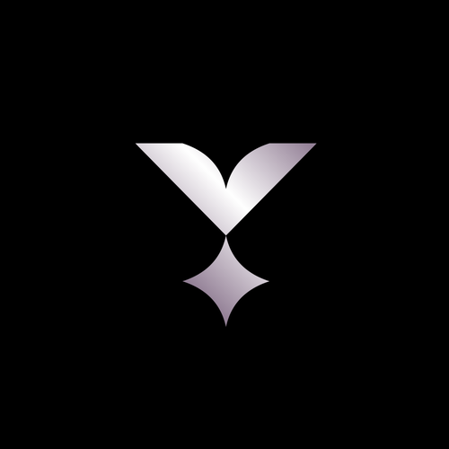 Artificial intelligence logo with the title 'YORCO AI SaaS startup logo'