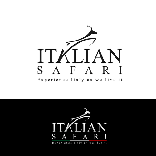 Safari design with the title 'ITALIAN SAFARI'