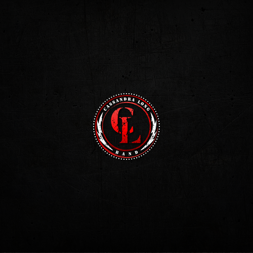 Rock logo with the title 'Cassandra Long Band'